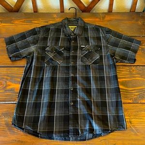 Dixxon flannel bamboo shirt. size L